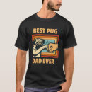 Pesquisar por pai pug camisetas Amante de pug