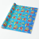 Pesquisar por surf do vintage papel de presente Surfista