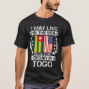 Pesquisar por bandeira togo camisetas Americano