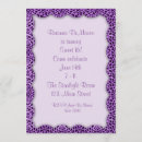 Pesquisar por leopardo roxo convites Moderno