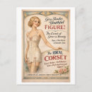Pesquisar por corset cartoes postais Vintage