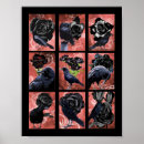 Pesquisar por corvo gótico pósteres Escuro