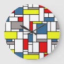 Pesquisar por mondrian relogios de parede Geométrico