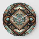 Pesquisar por padrões tribais relogios de parede Nativo americano