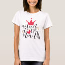 Pesquisar por rainha vermelha camisetas Amor