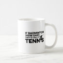 Pesquisar por design do tênis canecas Design de badminton