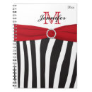 Pesquisar por listras da zebra cadernos de notas Branco