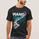 Pesquisar por jogador de piano camisetas Professor
