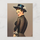 Pesquisar por pinup vintage cartoes postais Mulher