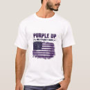 Pesquisar por apreciação militar camisetas Púrpura