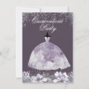 Pesquisar por vestido roxo convites Quinceanera