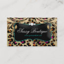 Pesquisar por leopard print cartao de visita Moderno