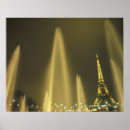 Pesquisar por torre eiffel noite pôsteres pósteres França