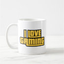 Pesquisar por eu amo video games canecas Engraçado