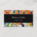 Pesquisar por azulejo mosaico cartao de visita Colorido