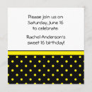 Pesquisar por bolinhas amarelas e brancas convites Para ela