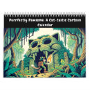 Pesquisar por calendário engraçado do gato calendarios Desenho animado