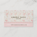 Pesquisar por impressão floral cartao de visita Rosa