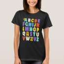Pesquisar por jardim de inf camisetas Alfabeto