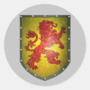 Pesquisar por leão heráldico adesivos Medieval