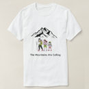Pesquisar por as montanhas estão chamando camisetas Amante da natureza