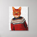 Pesquisar por gato impressão de canvas Steampunk