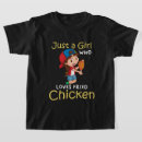 Pesquisar por frango frito engraçado camisetas Amante