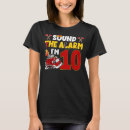 Pesquisar por do bombeiro aniversário camisetas 10º