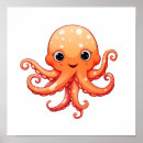 Pesquisar por desenho polvo pôsteres pósteres Oceano