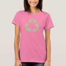 Pesquisar por símbolo do reciclar camisetas Ambiente
