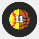 Pesquisar por número 11 adesivos Jogador de basquete
