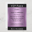 Pesquisar por vip pass convites Dezesseis