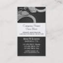 Pesquisar por investigação cartao de visita Segurança