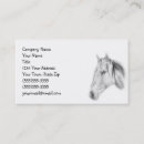 Pesquisar por foto do cavalo cartao de visita Animais