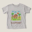Pesquisar por arte do elefante camisetas Para crianças