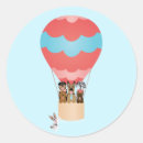Pesquisar por balão de ar quente adesivos Céu