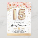 Pesquisar por 15o do quinceanera aniversário convites Confetes