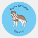 Pesquisar por siberian husky adesivos Cão