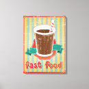 Pesquisar por arte americana impressão de canvas Café