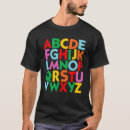 Pesquisar por aprenda o alfabeto camisetas Aprender
