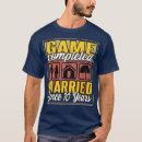 Pesquisar por 10 anos de casamento camisetas Engraçado