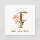 Pesquisar por letra f cartao de visita Floral