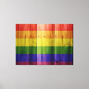 Pesquisar por orgulho impressão de canvas Bandeira do orgulho