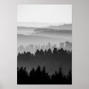 Pesquisar por paisagens preto branco pósteres Névoa