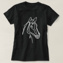 Pesquisar por trabalhos de arte do cavalo camisetas Para ela