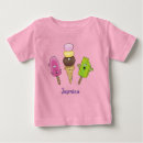 Pesquisar por sorvete desenhos animados camisetas Qualquer crinaça