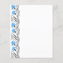 Pesquisar por flores azuis flyers Azul