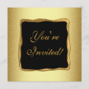 Pesquisar por formal event convites Preto e ouro