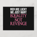 Pesquisar por símbolo do feminismo cartoes postais Igualdade