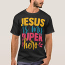 Pesquisar por jesus é meu herói camisetas Deus